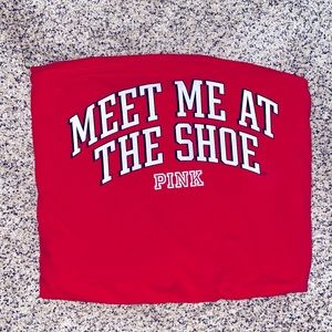 Meet Me at The Shoe OSU crop top